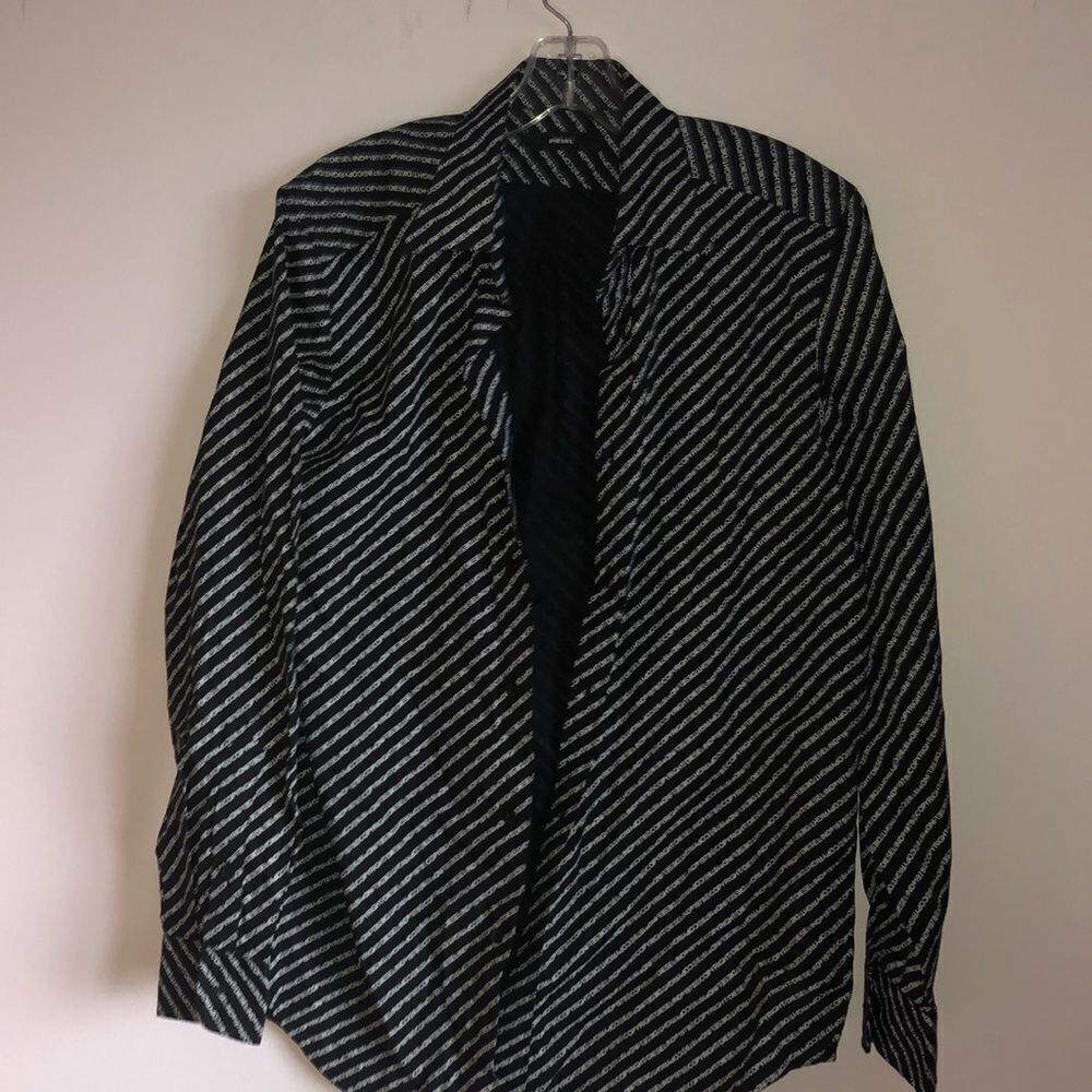 Diesel long sleeve button down shirt